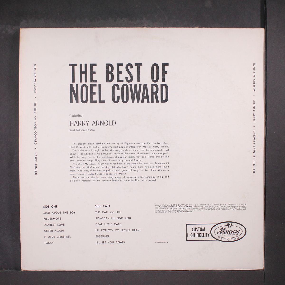 the best of noel coward by HARRY ARNOLD