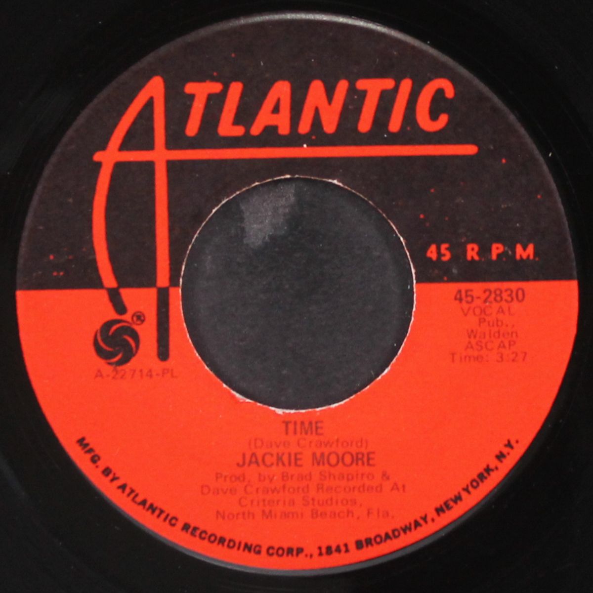 time / cover me by JACKIE MOORE