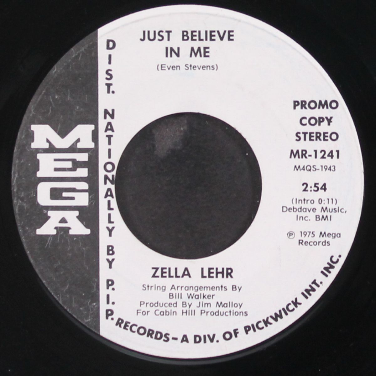 over the rainbow / just believe in me by ZELLA LEHR