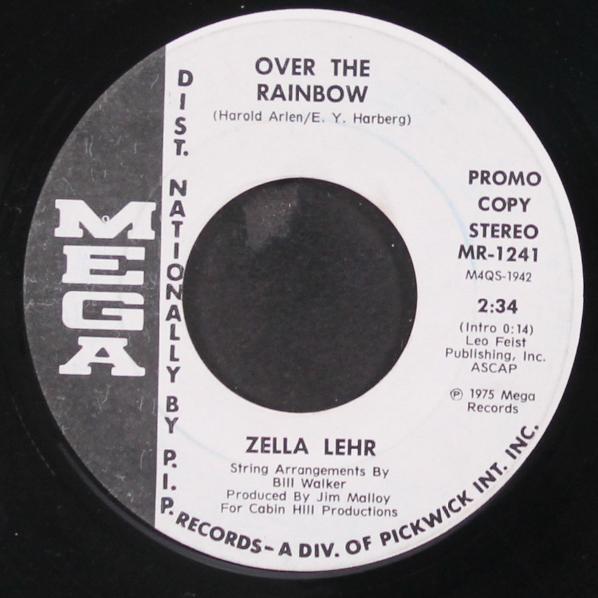 over the rainbow / just believe in me by ZELLA LEHR