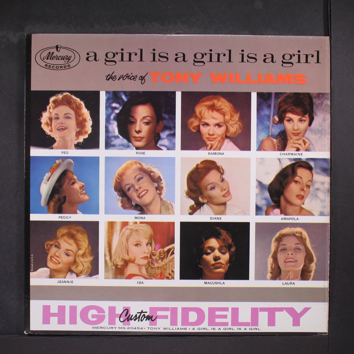 a girl is a girl... by TONY WILLIAMS