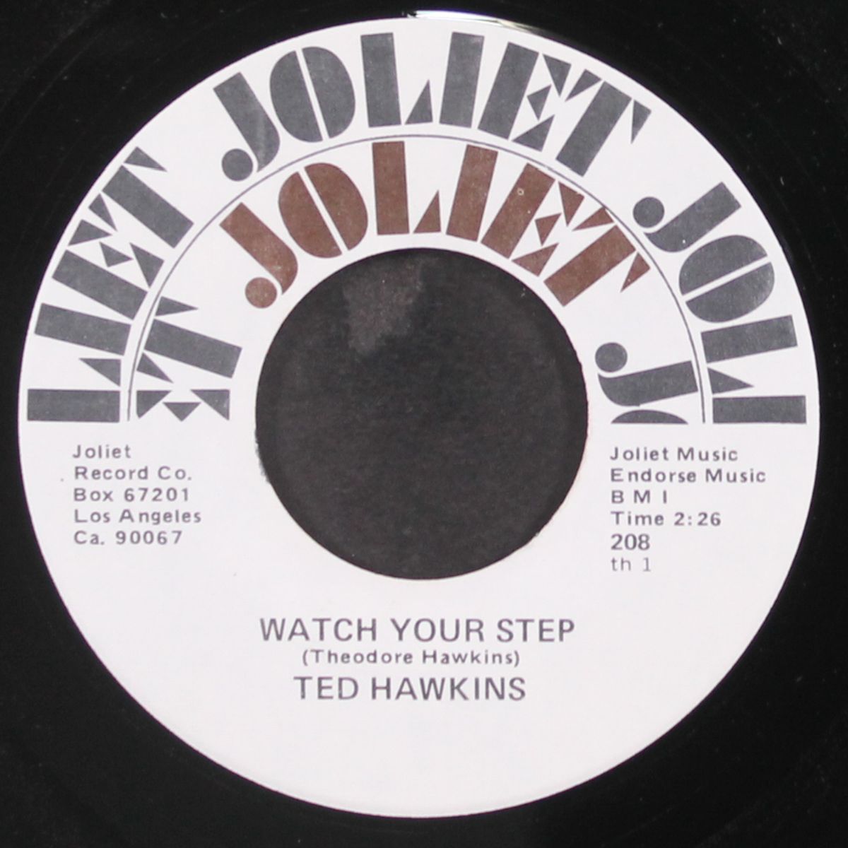 watch your step / sweet baby by TED HAWKINS