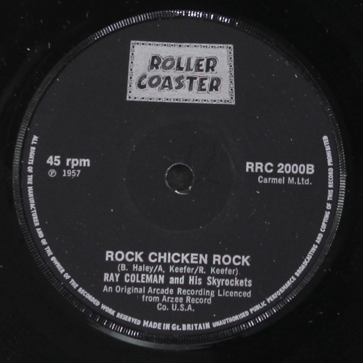 jukebox rock 'n' roll / rock chicken rock by RAY COLEMAN