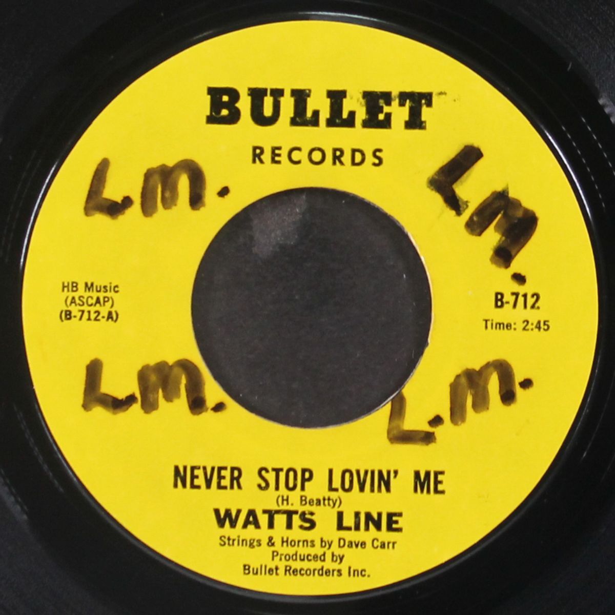 never stop lovin' me / never meant to love you by WATTS LINE
