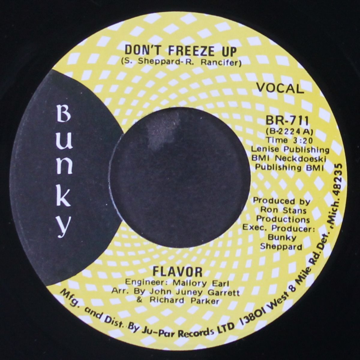 don't freeze up by FLAVOR