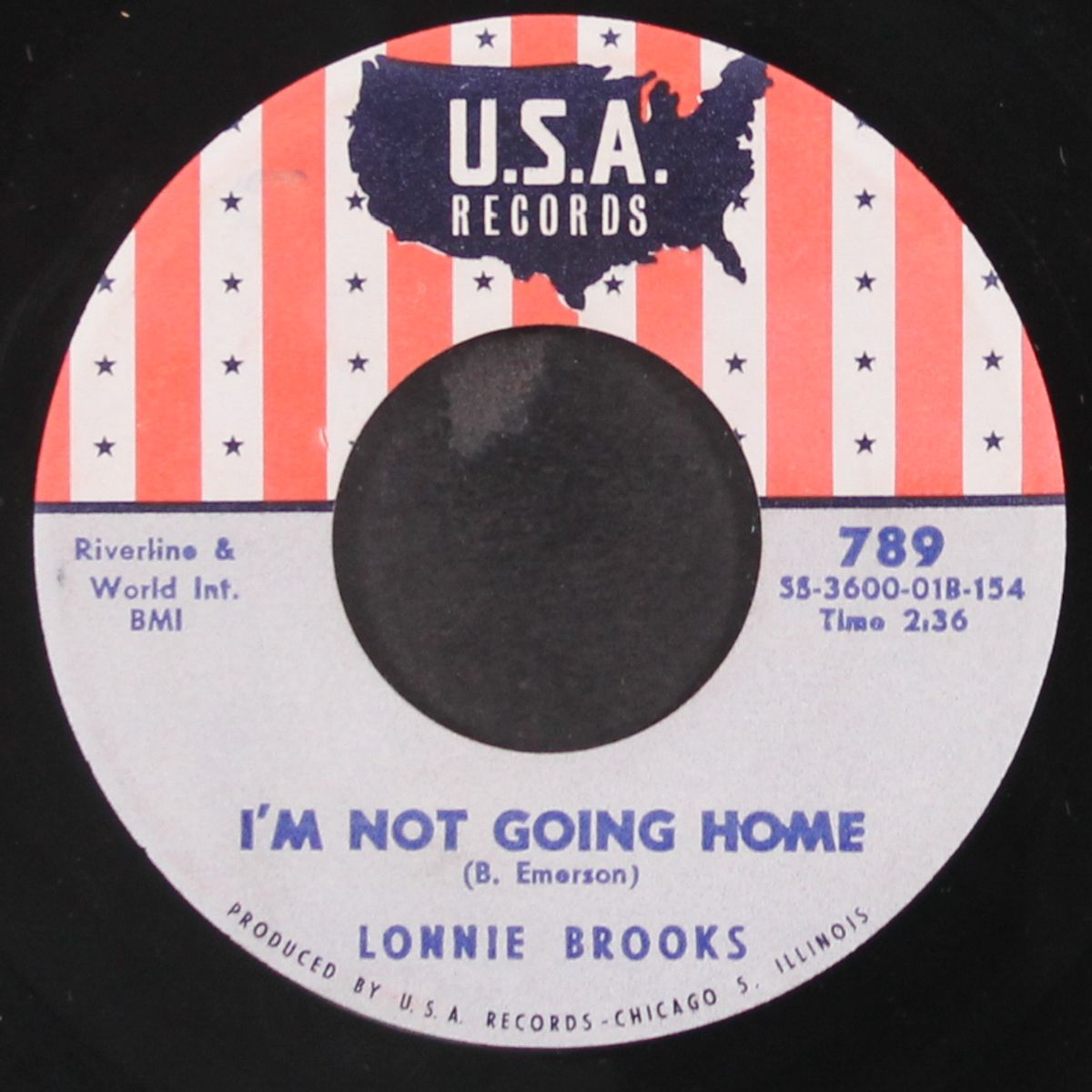i'm not going home / figure head by LONNIE BROOKS
