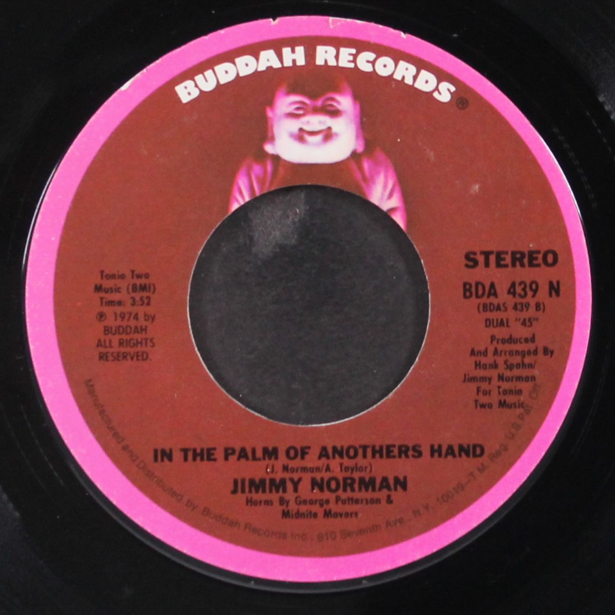 funk don't mean a scent / in the palm of anothers hand by JIMMY NORMAN