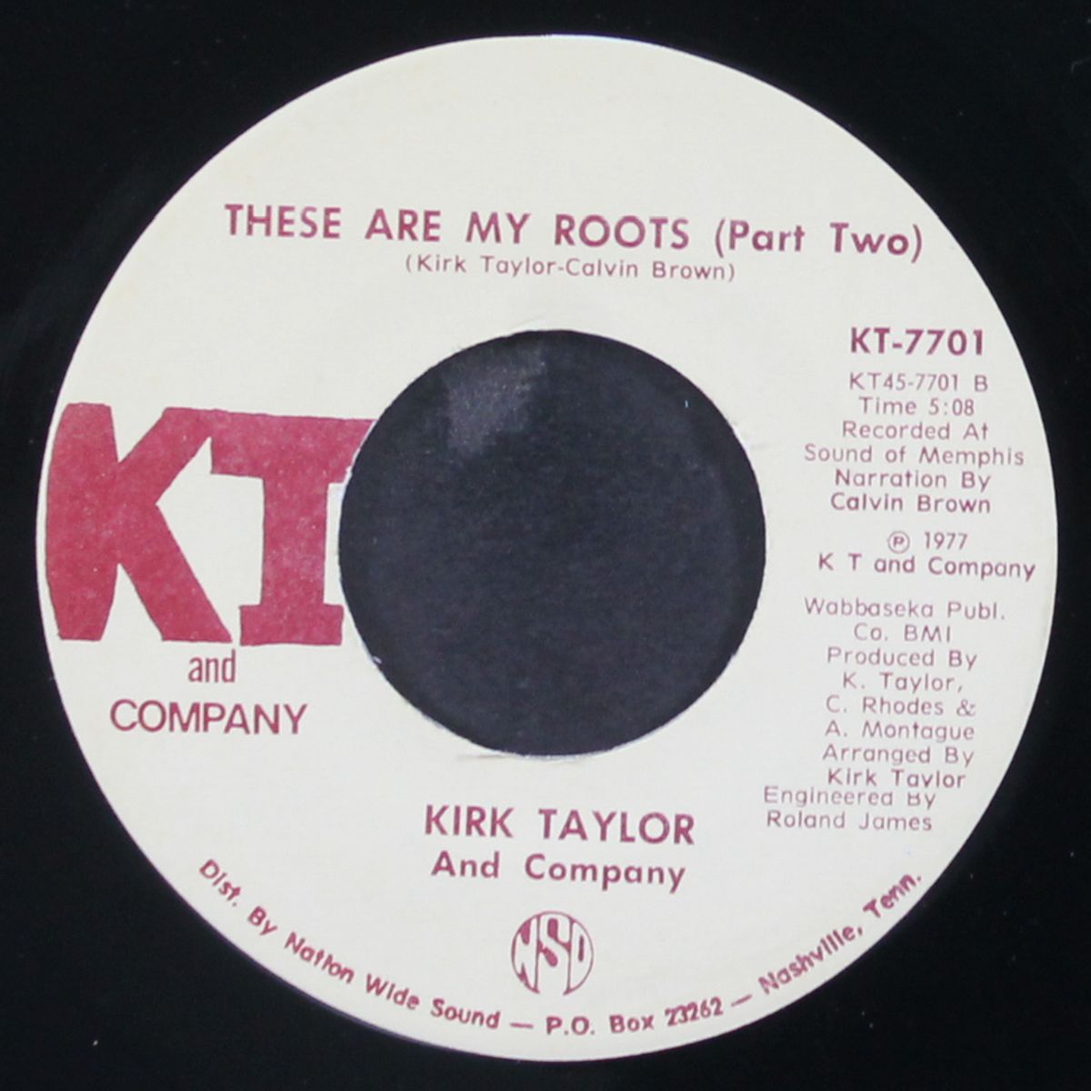 these are my roots / part two by KIRK TAYLOR