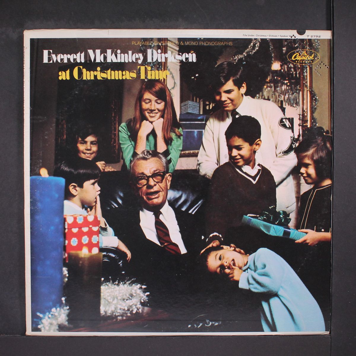 at christmas time by EVERETT MCKINLEY DIRKSEN