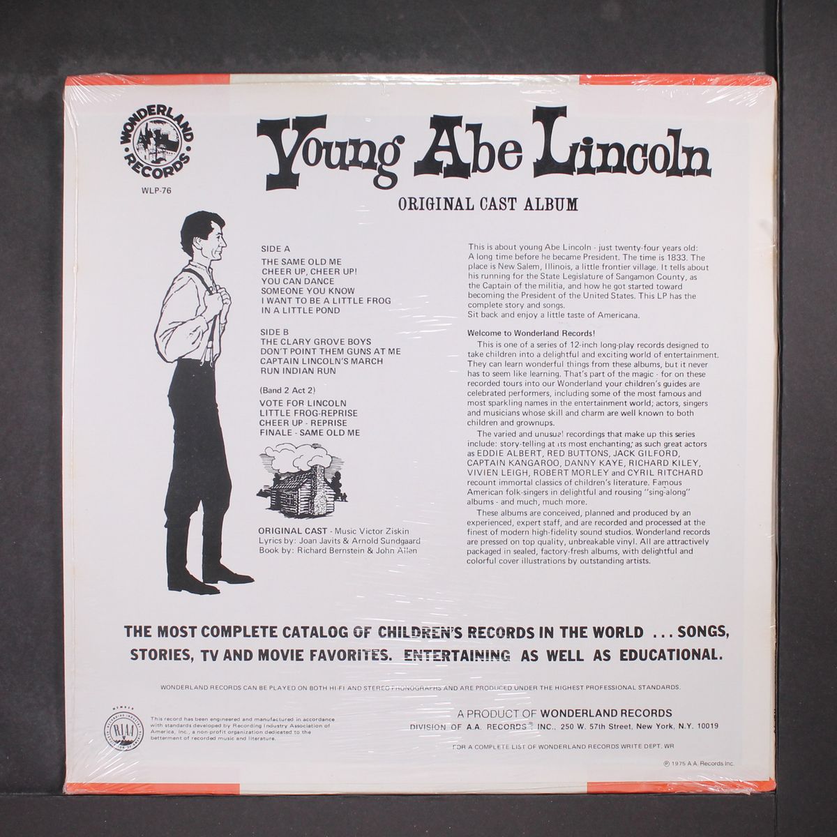 young abe lincoln by ORIGINAL CAST
