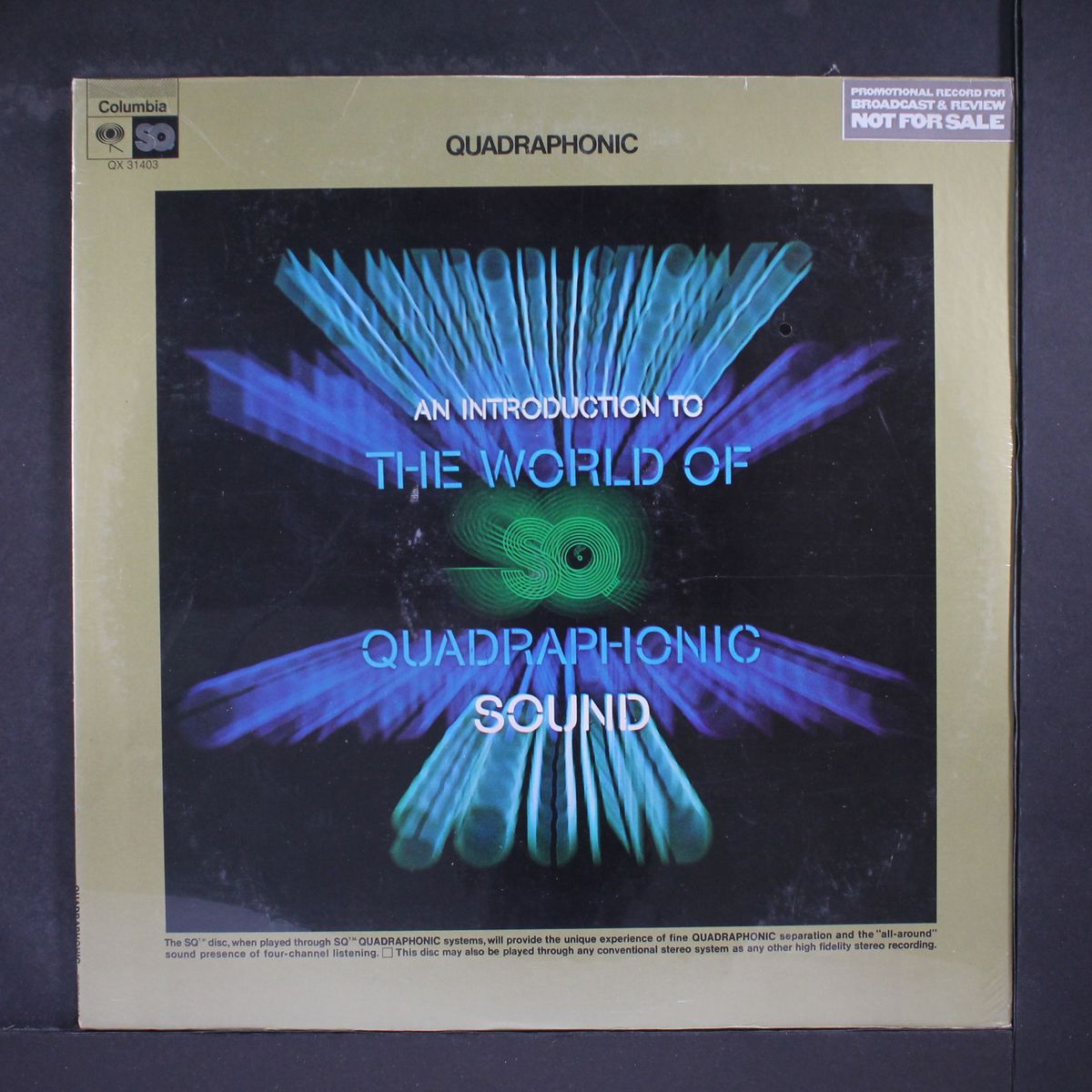 an introduction to the world of quadraphonic sound by VARIOUS