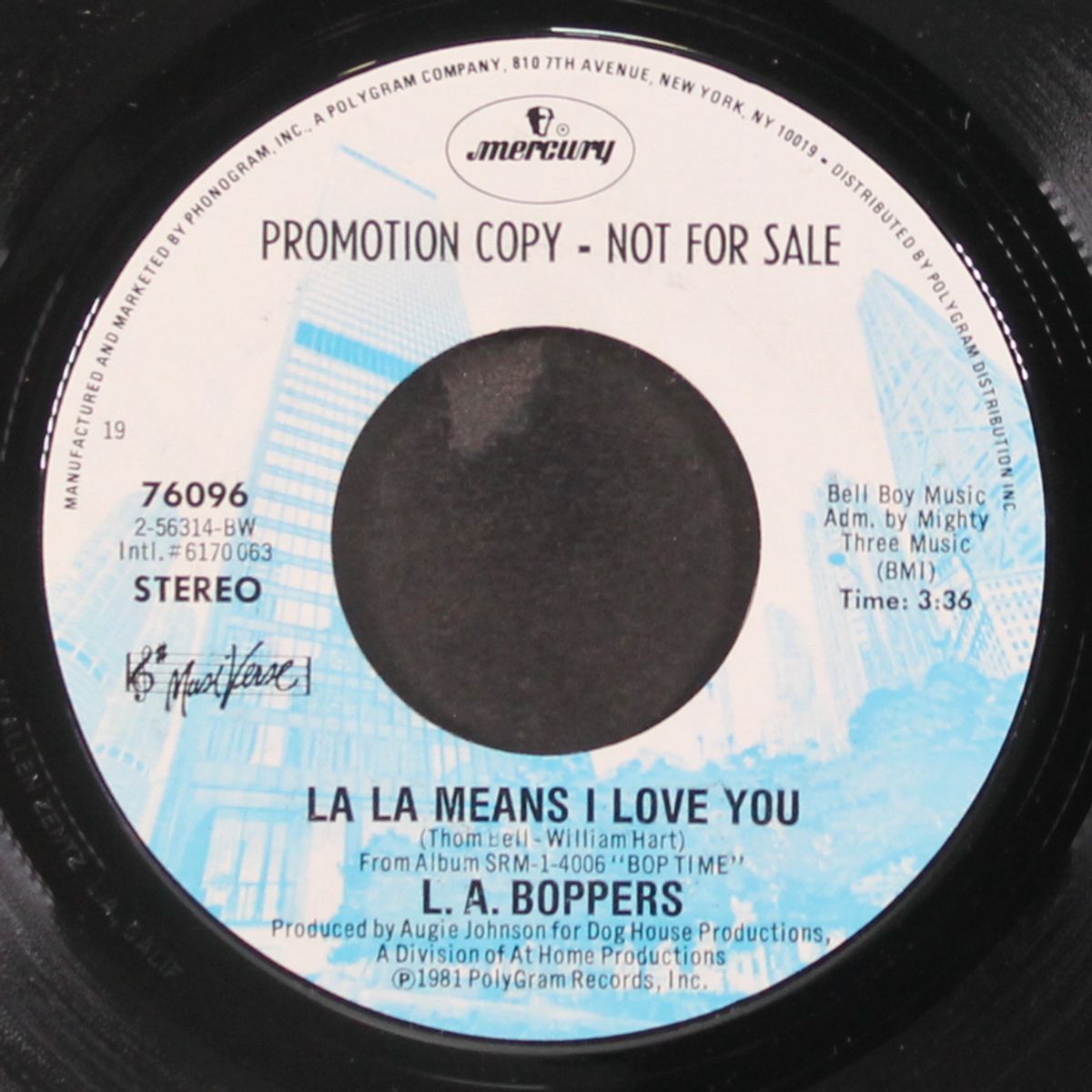 la la means i love you by L.A. BOPPERS