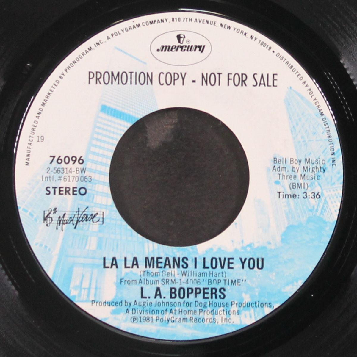 la la means i love you by L.A. BOPPERS