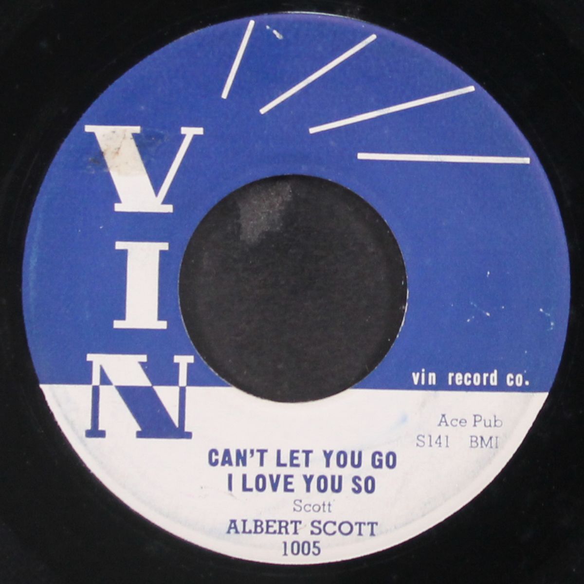 hey hey baby come home / can't let you go i love you so by ALBERT SCOTT