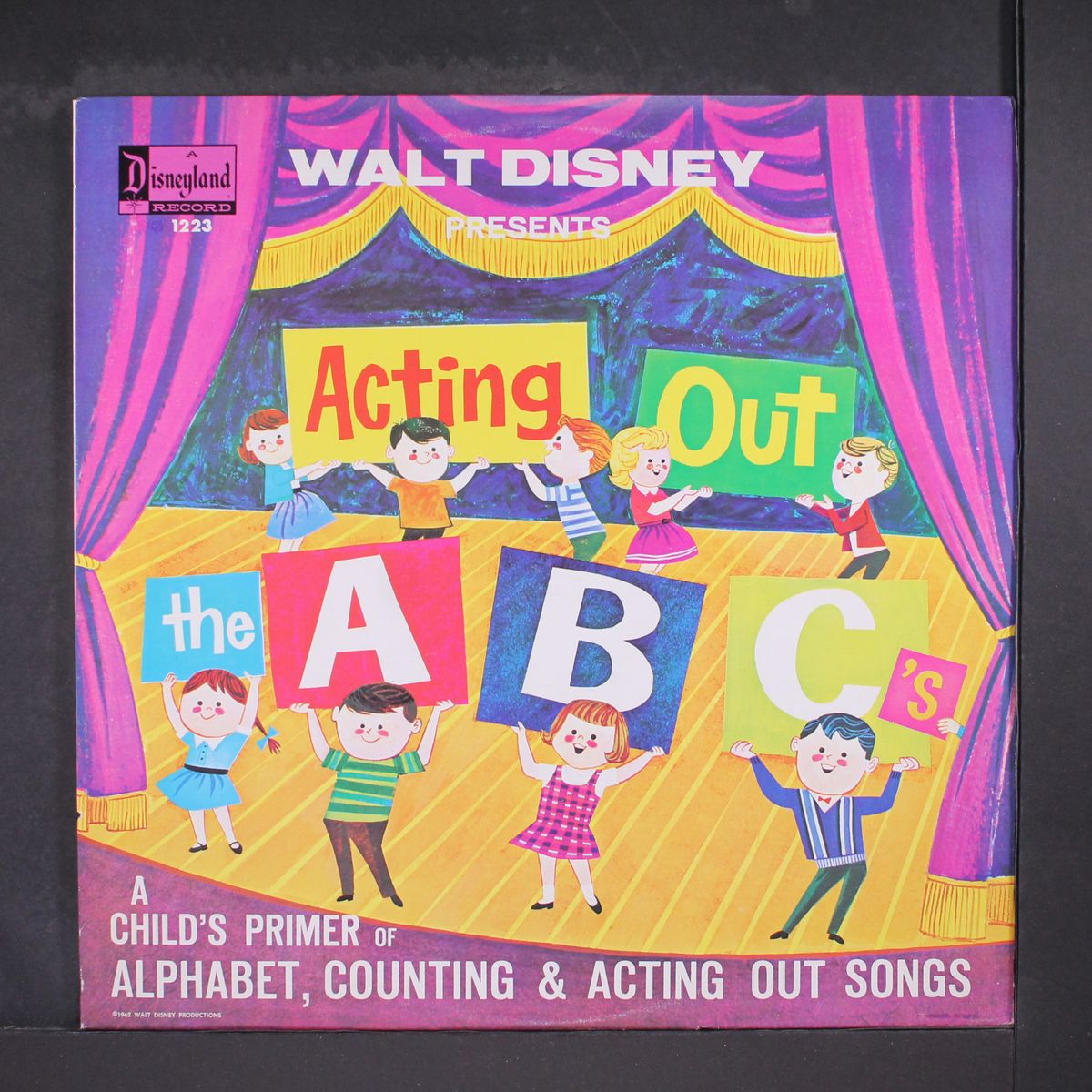 acting out the abc's by WALT DISNEY PRESENTS