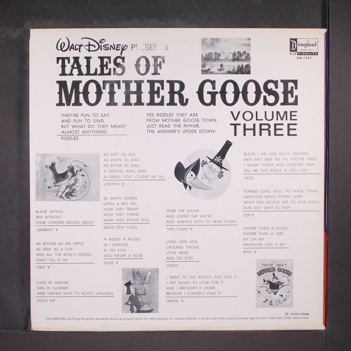 tales of mother goose vol. 3 by WALT DISNEY PRESENTS