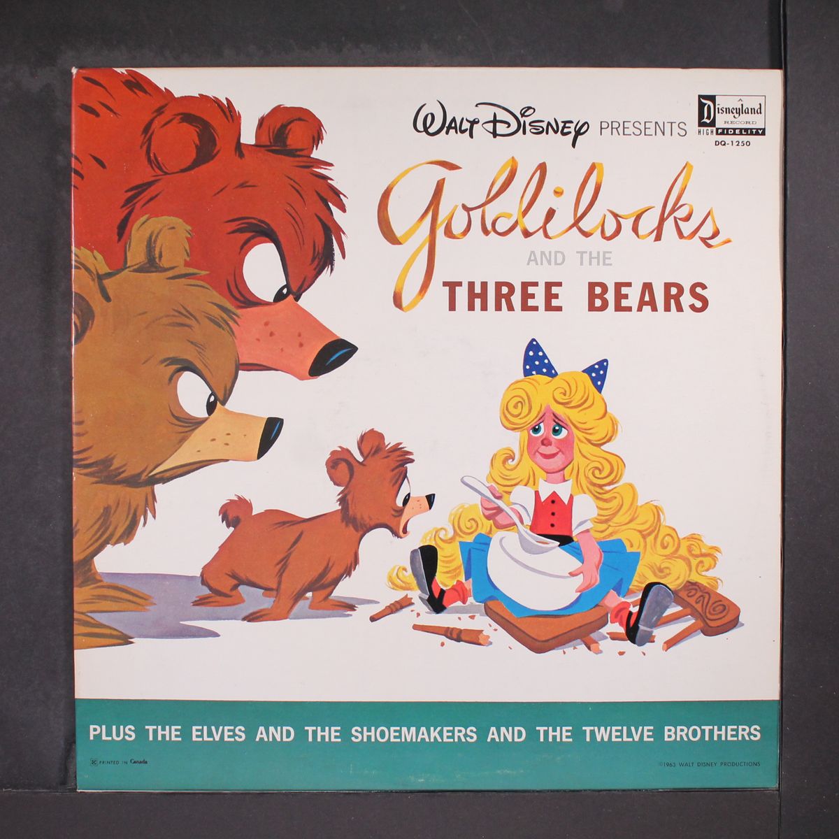 goldilocks & the three bears by WALT DISNEY PRESENTS