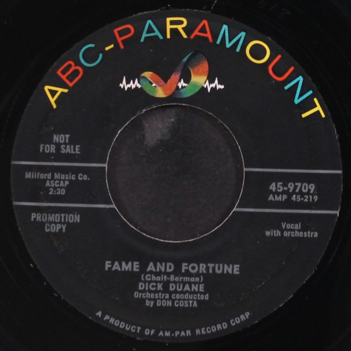 fame and fortune by DICK DUANE