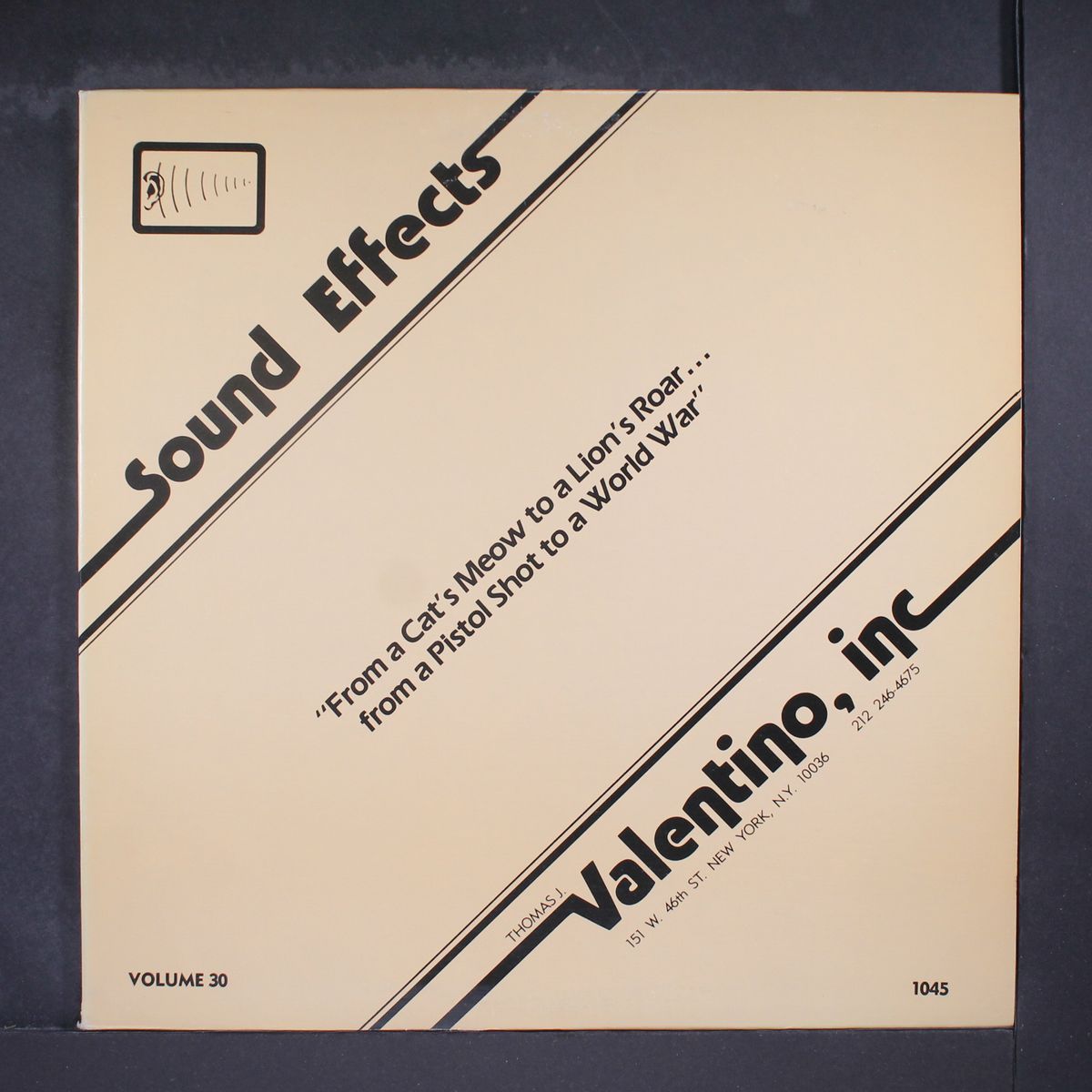 volume 30 by SOUND EFFECTS