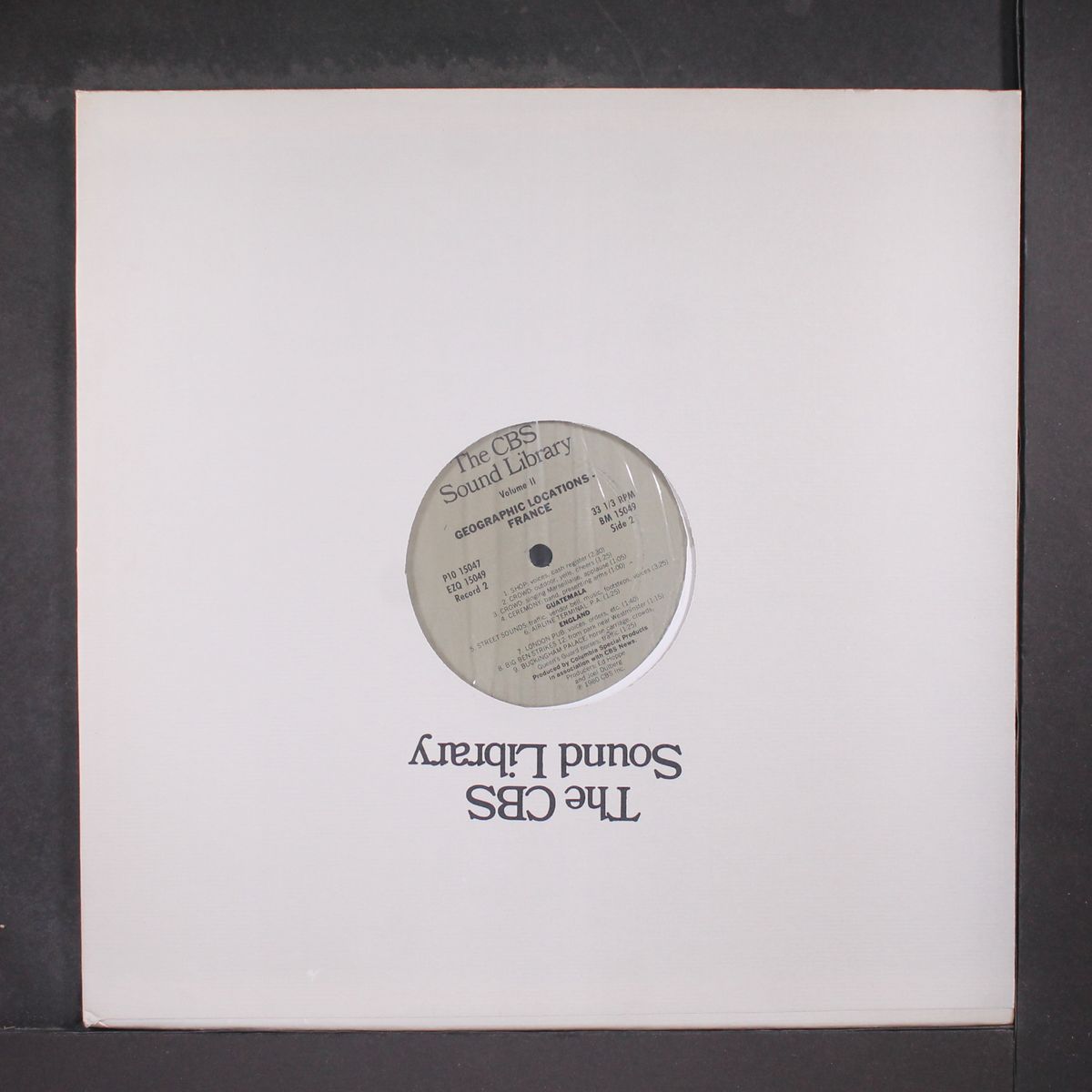 the cbs sound library-geographic locations tokyo vol. 2 by SOUND EFFECTS