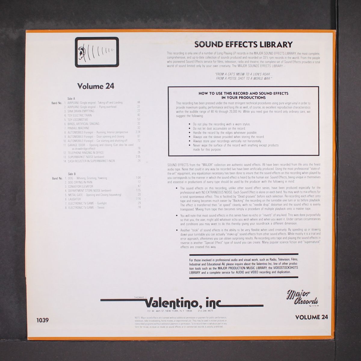 volume 24 by SOUND EFFECTS