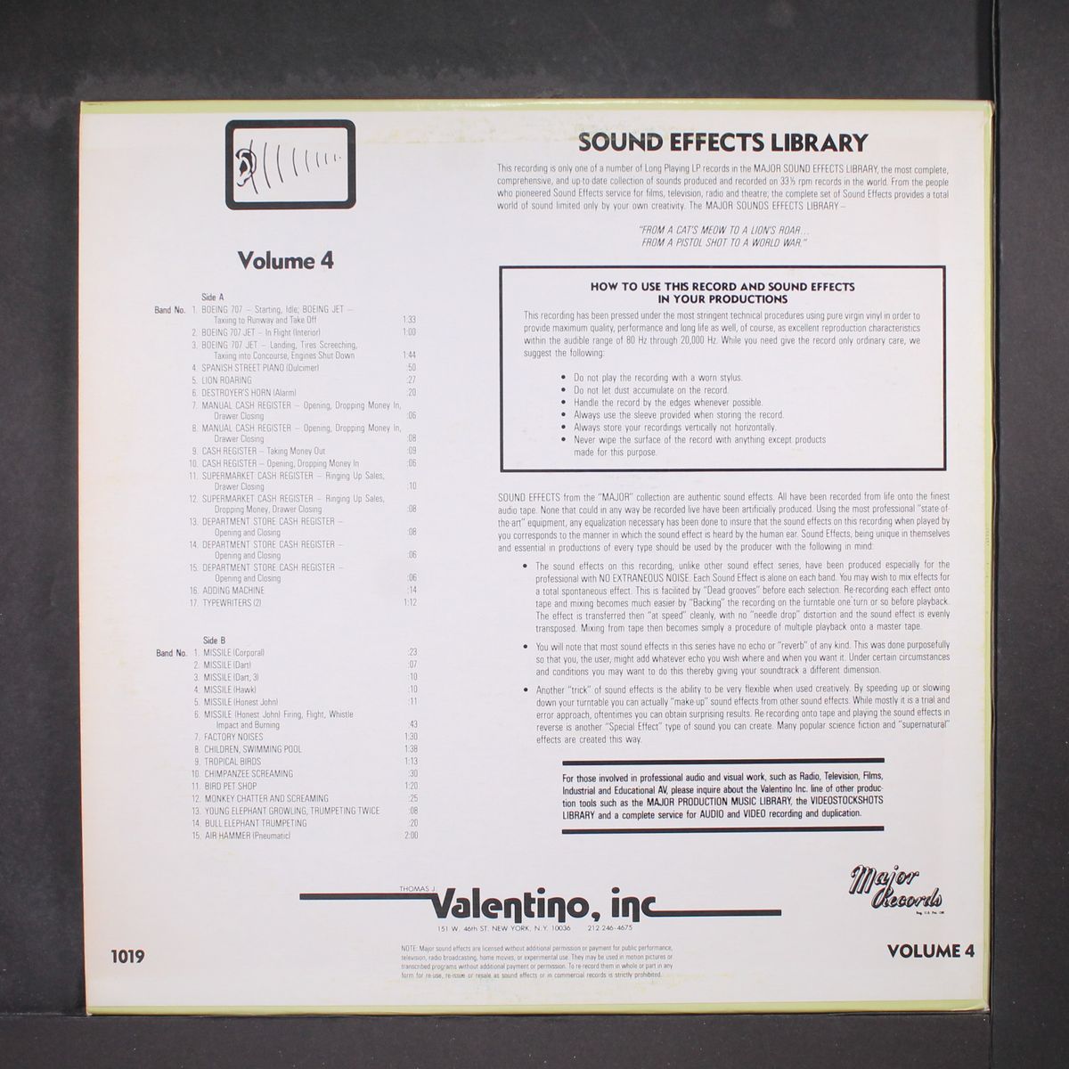 volume 4 by SOUND EFFECTS