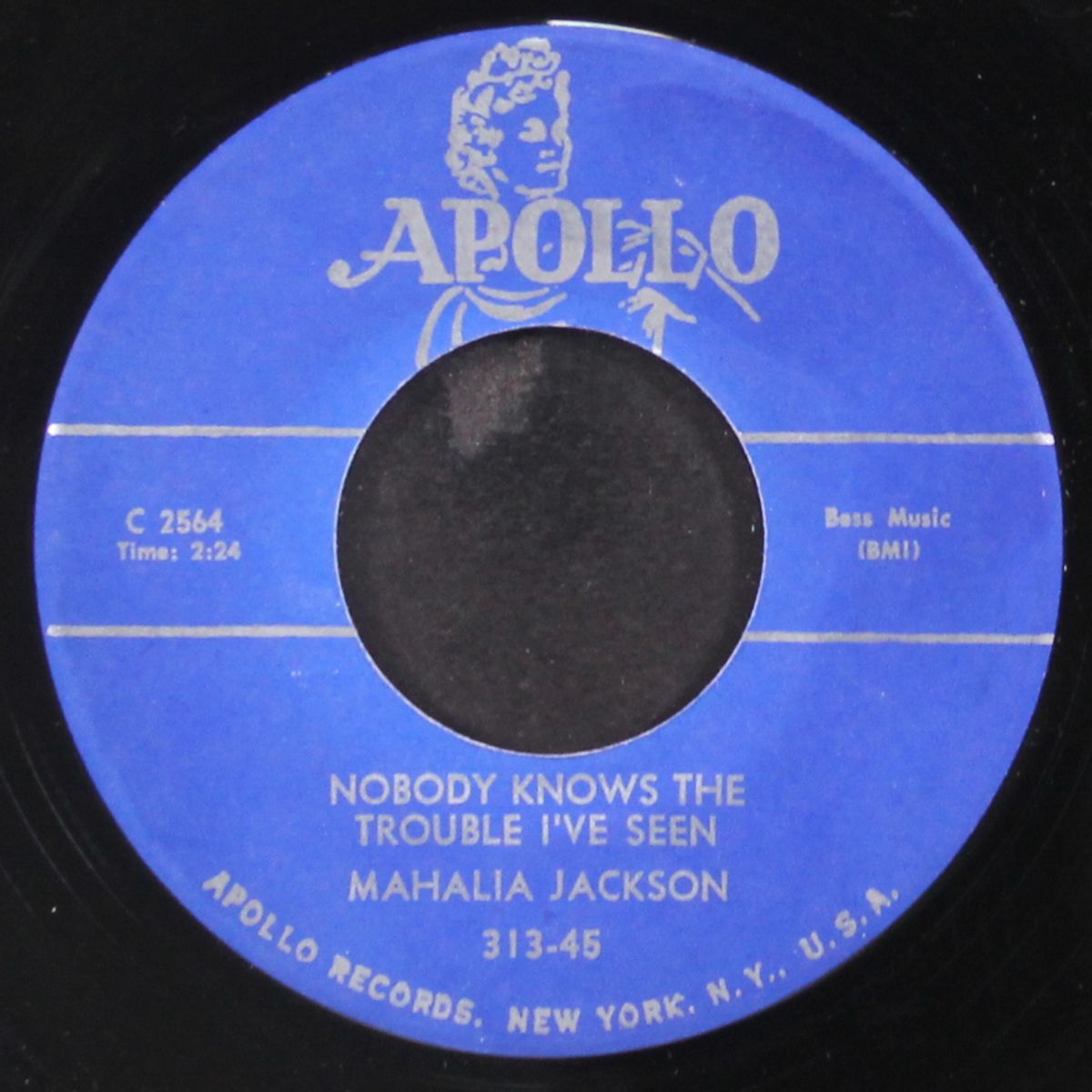 nobody knows the trouble i've seen / didn't it rain by MAHALIA JACKSON