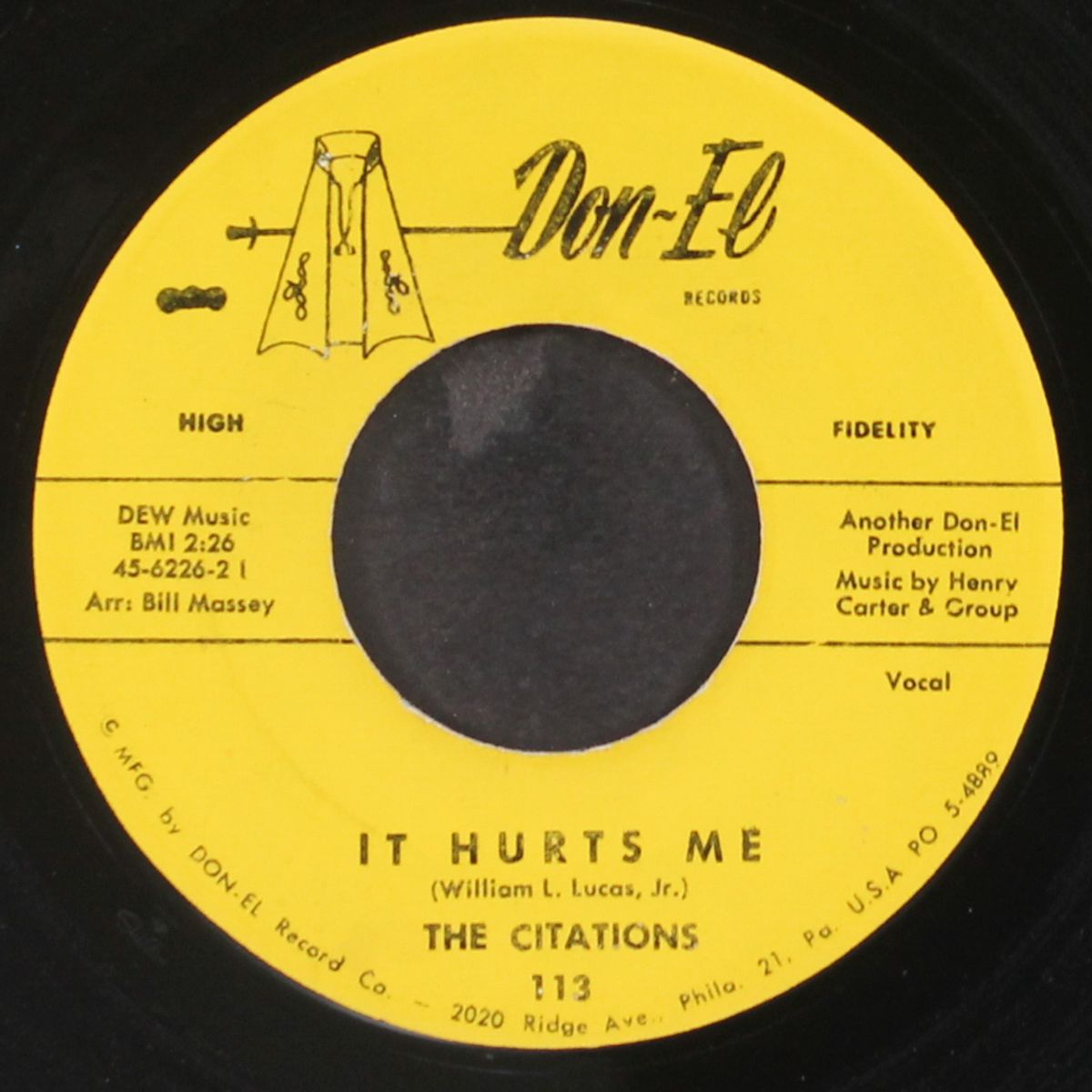 kiss in the night / it hurts me by CITATIONS
