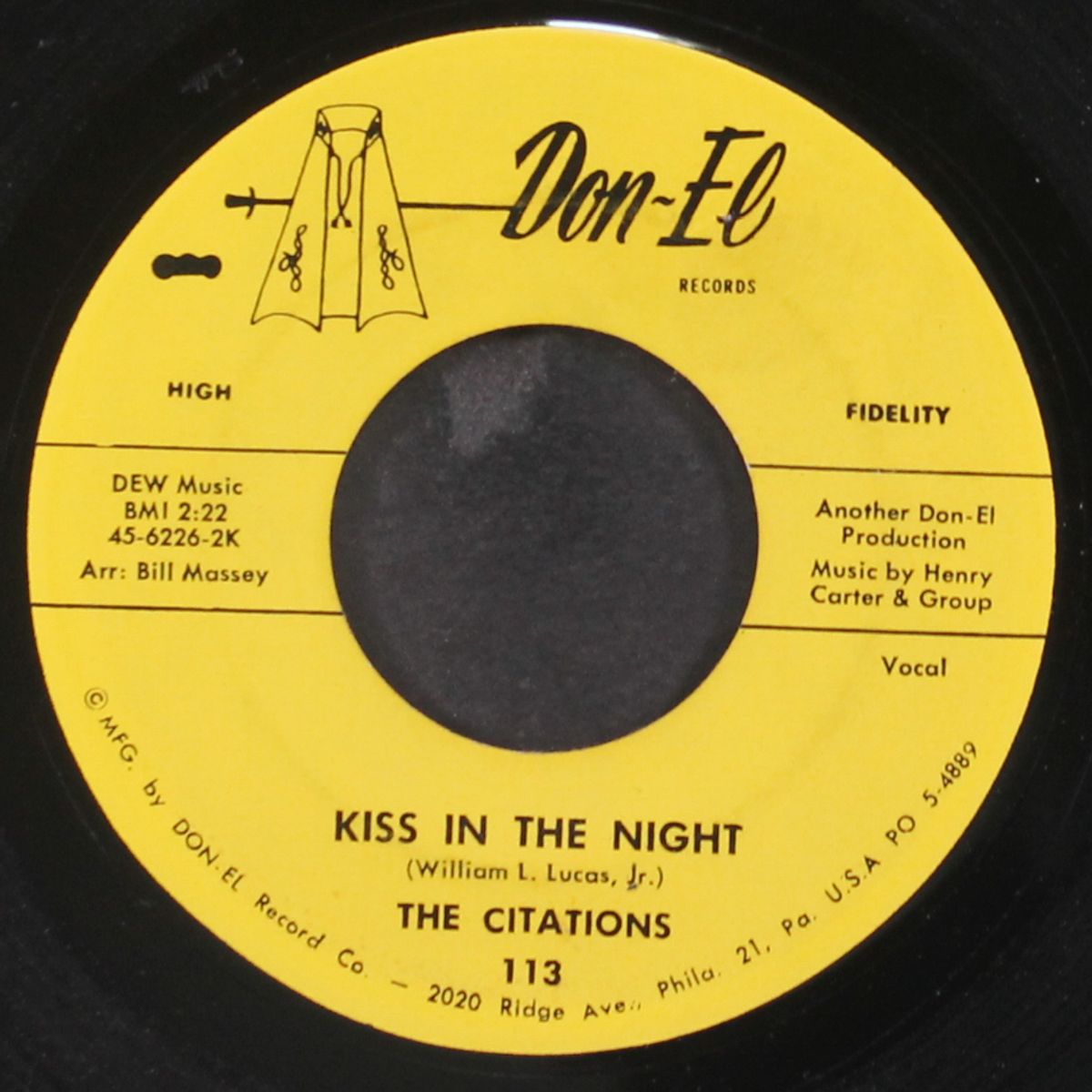 kiss in the night / it hurts me by CITATIONS