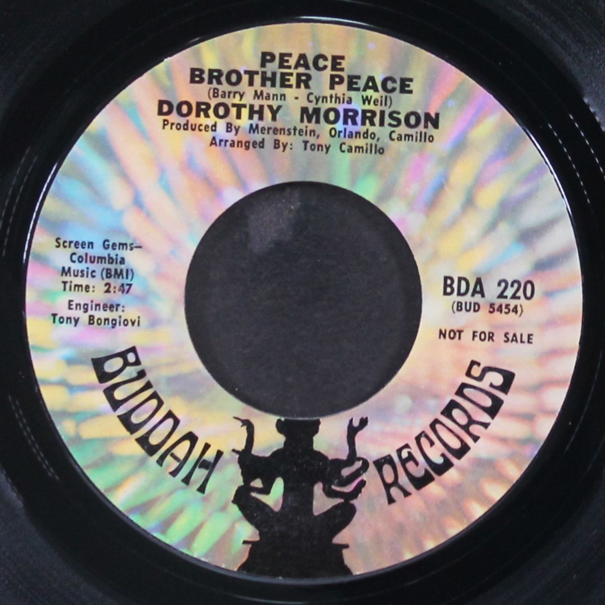 on top of the mountain / peace brother peace by DOROTHY MORRISON