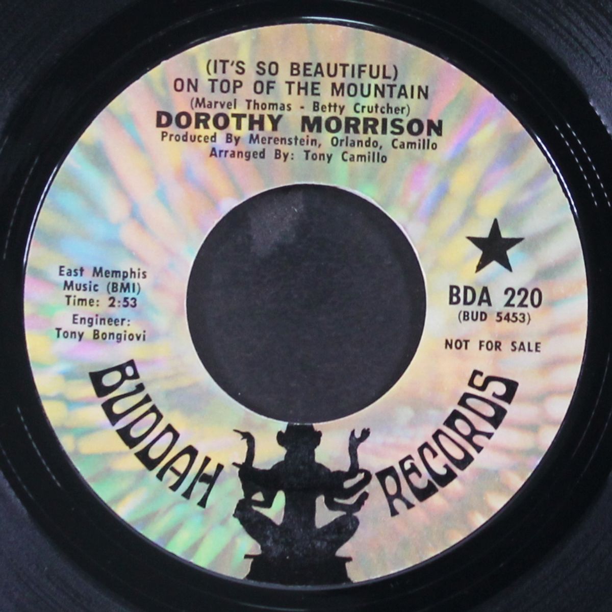 on top of the mountain / peace brother peace by DOROTHY MORRISON