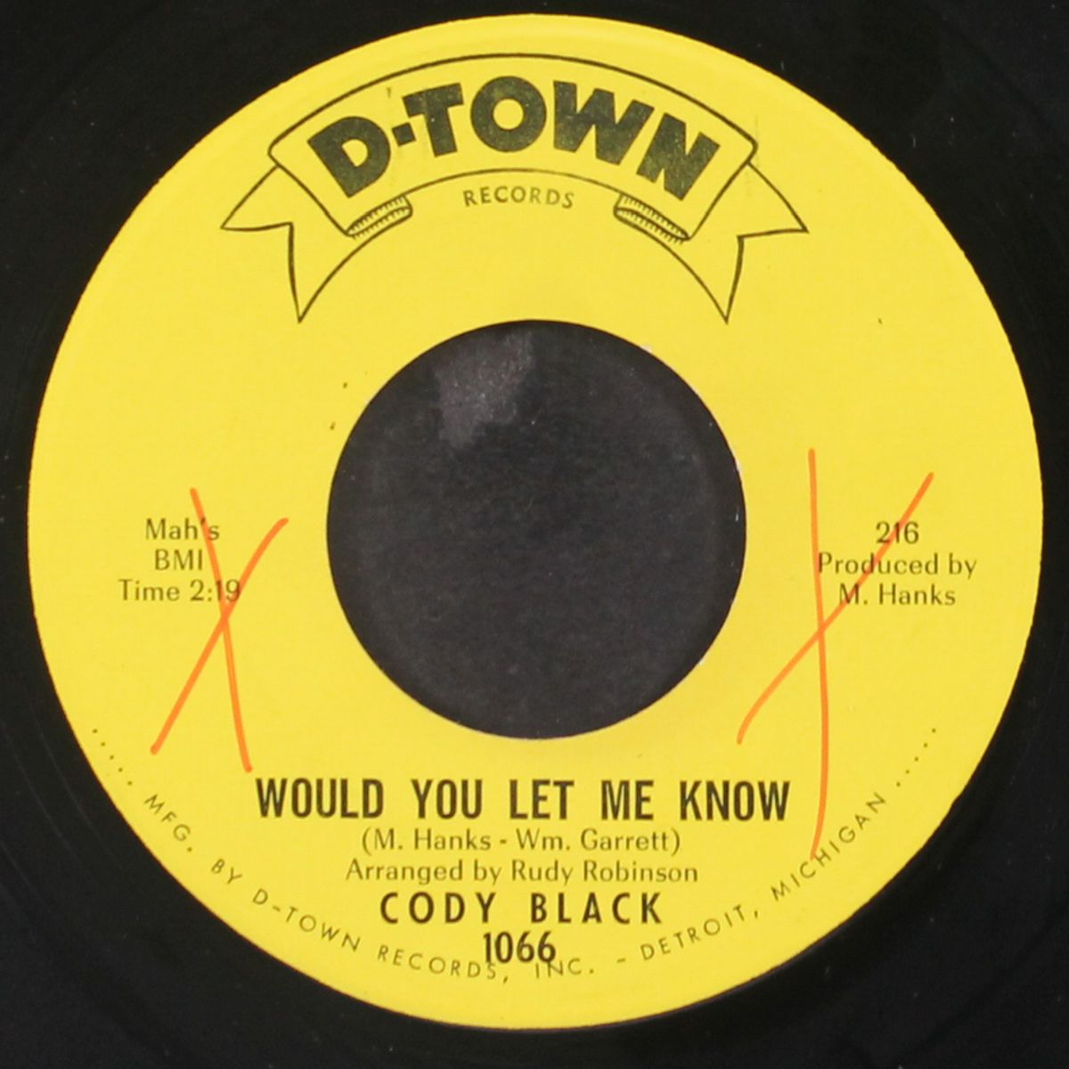 too many irons in the fire / would you let me know by CODY BLACK