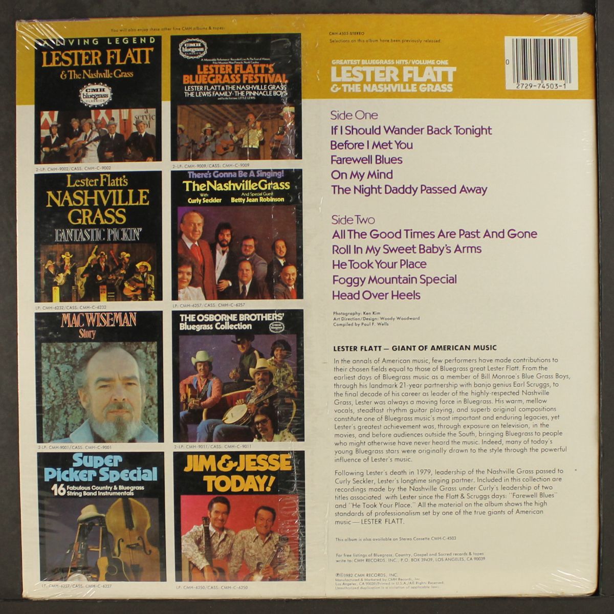 greatest bluegrass hits, vol. 1 by LESTER FLATT