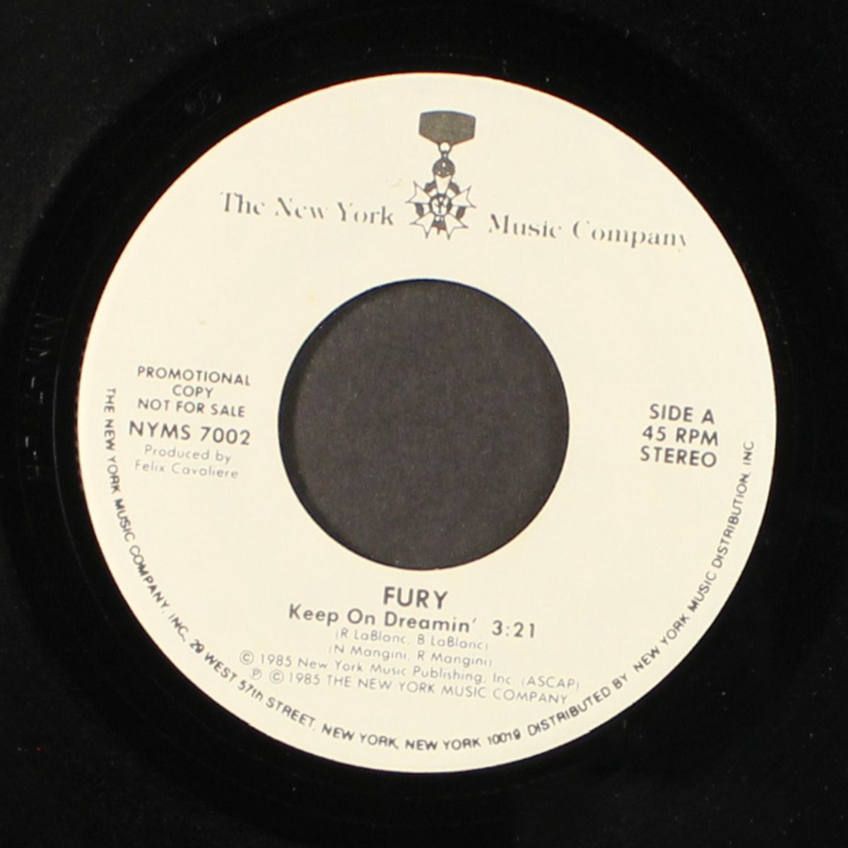 keep on dreamin' / fast girl by FURY
