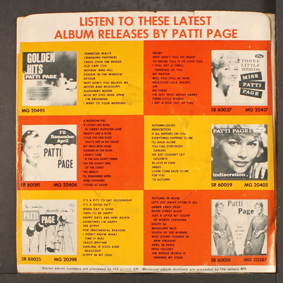 most people get married / you don't know me by PATTI PAGE