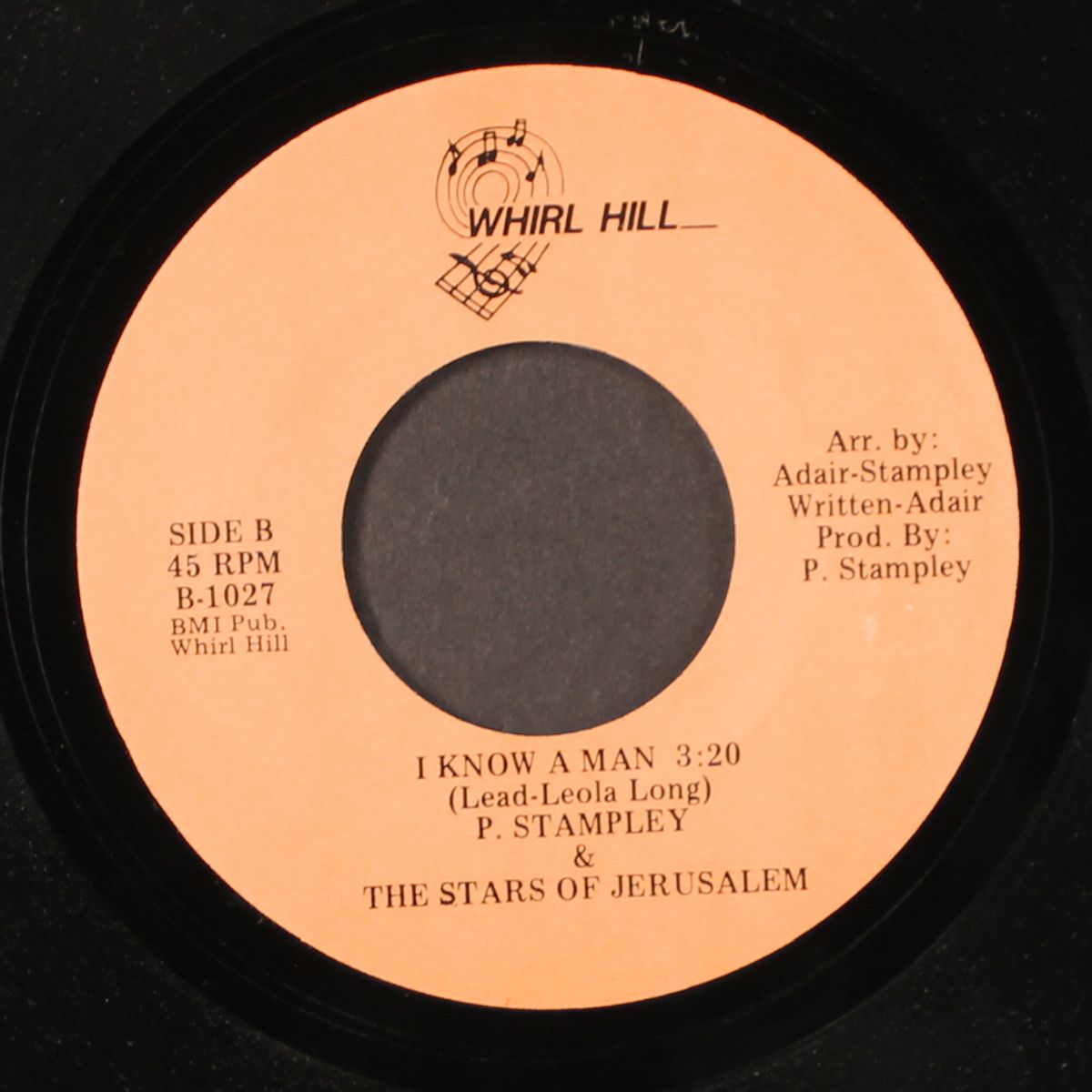 my soul is tired / i know a man by P. STAMPLEY & STARS OF JERUSALEM
