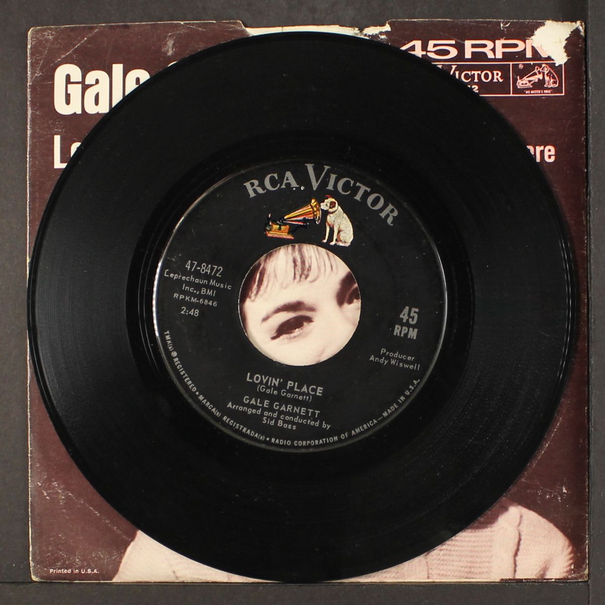 lovin' place / i used to live here by GALE GARNETT
