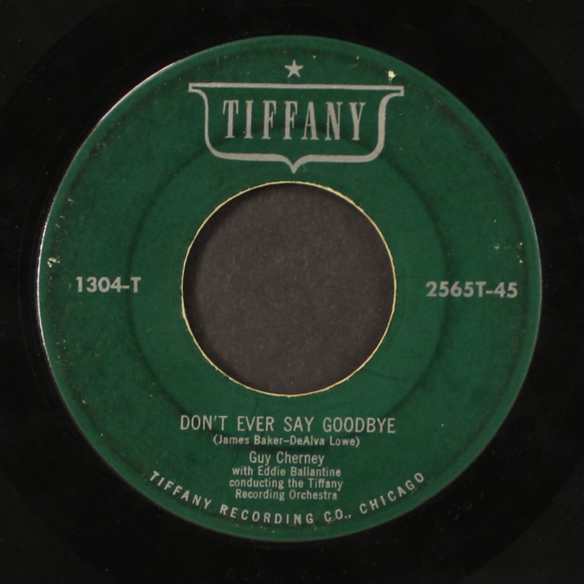 don't ever say goodbye / song of the shirt by GUY CHERNEY