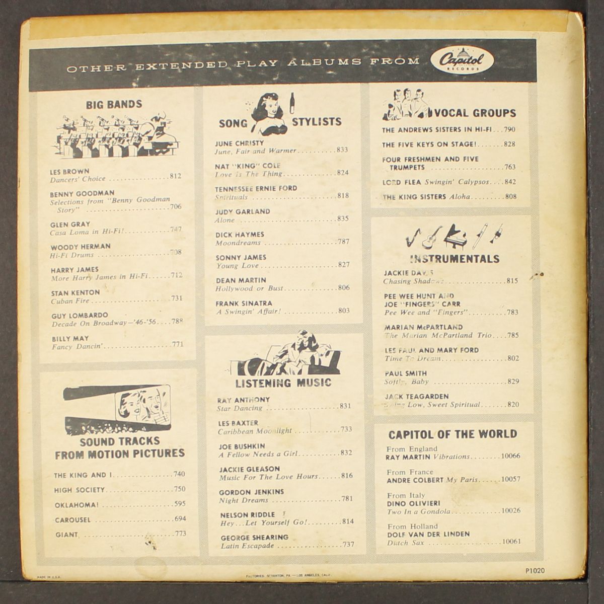 i'm a fool to care by LES PAUL & MARY FORD