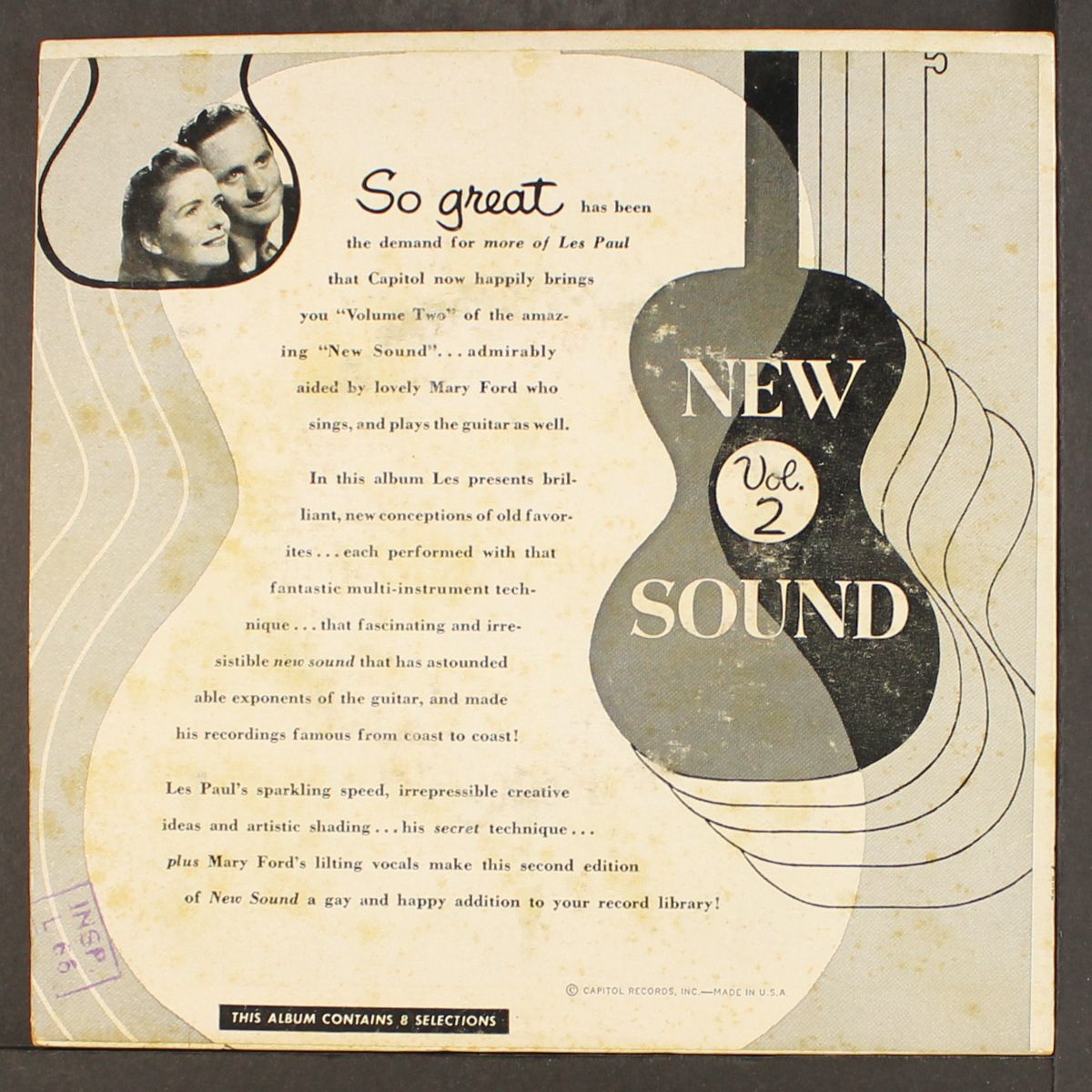 new sound vol. 2 by LES PAUL & MARY FORD