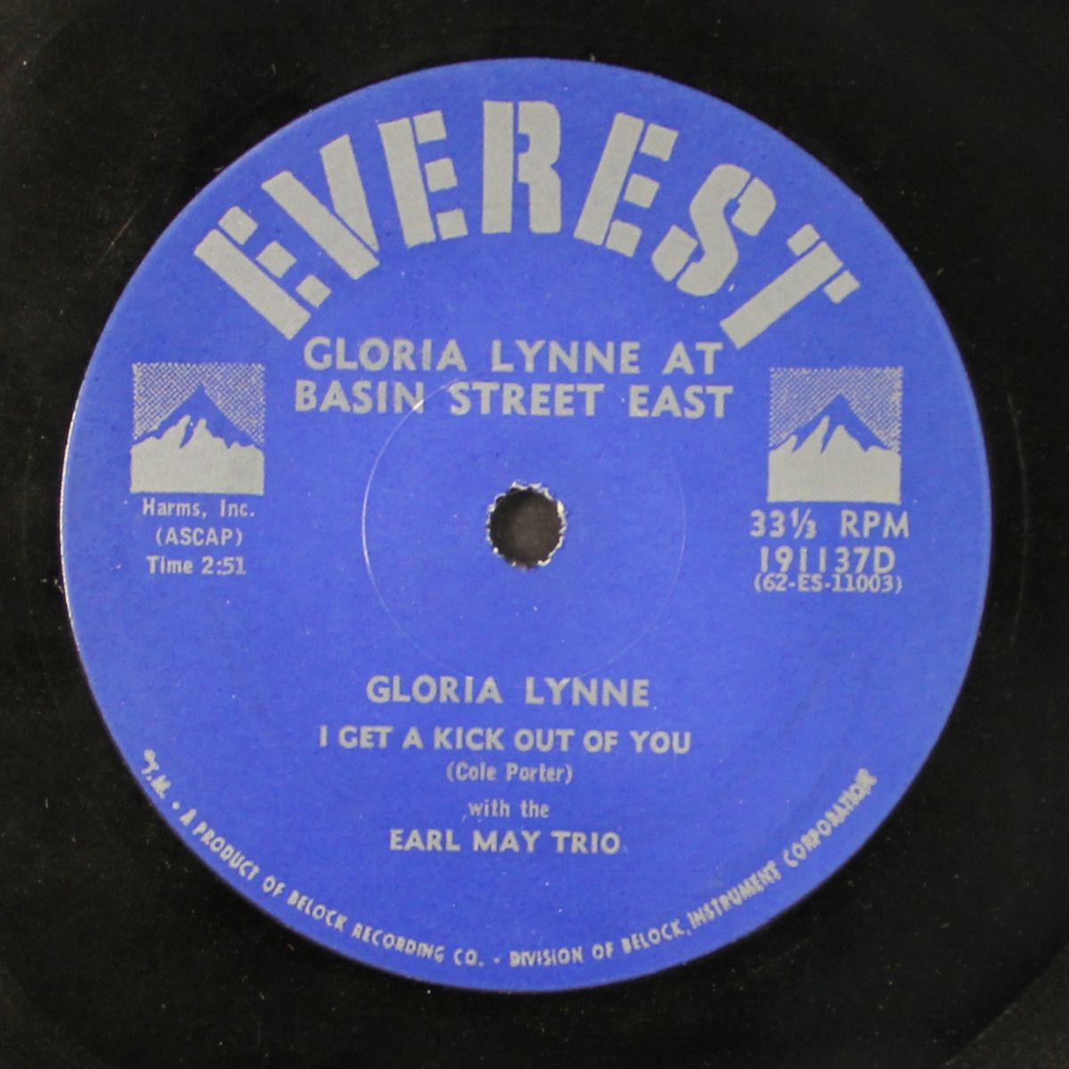 i get a kick out of you / drinking again by GLORIA LYNNE