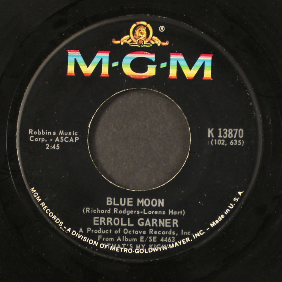 like it is / blue moon by ERROLL GARNER