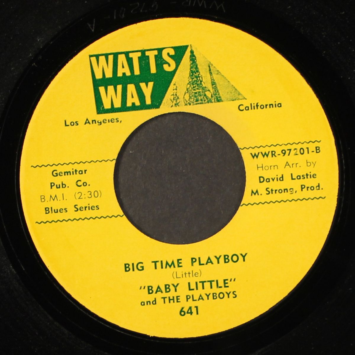 big time playboy / sunrisin' by BABY LITTLE & PLAYBOYS