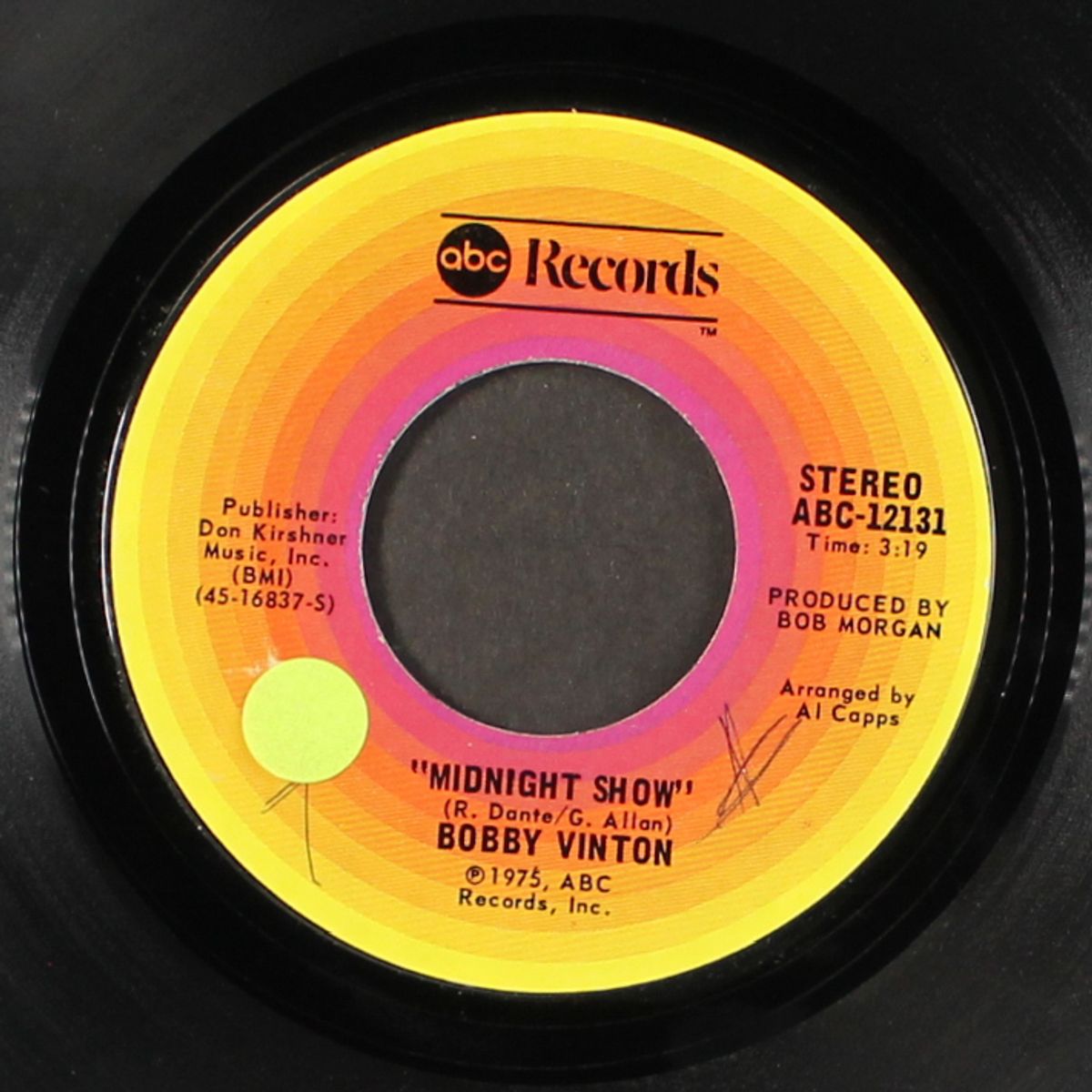 midnight show / gypsy love by BOBBY VINTON