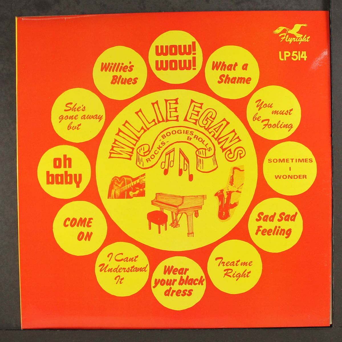 rocks, boogies and rolls by WILLIE EGANS