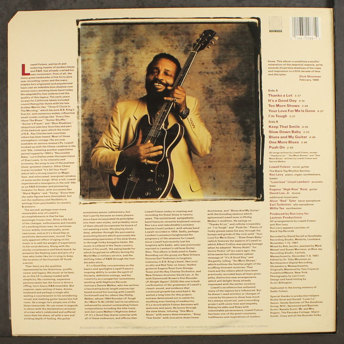 it's a good day by LOWELL FULSOM