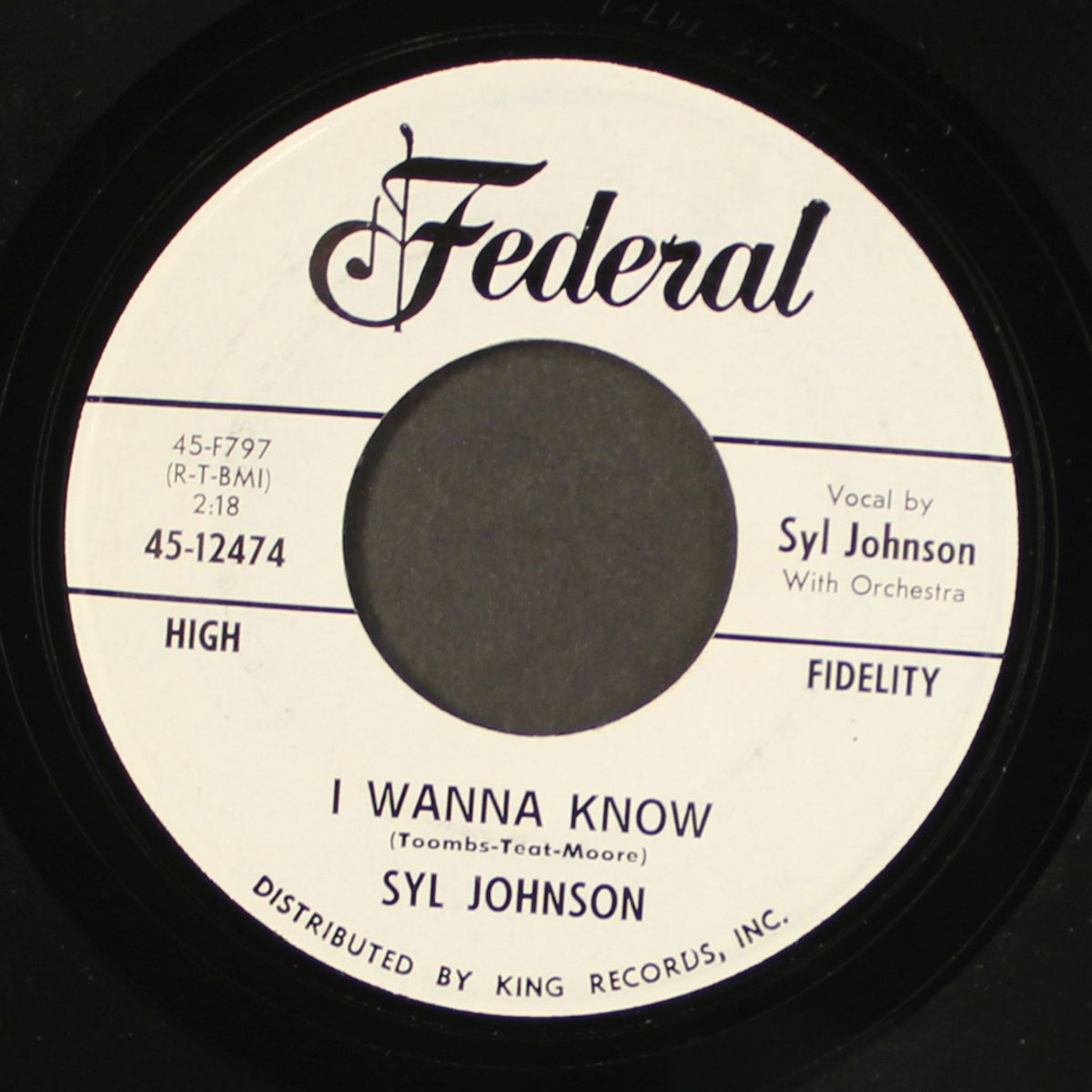well oh well / i wanna know by SYL JOHNSON