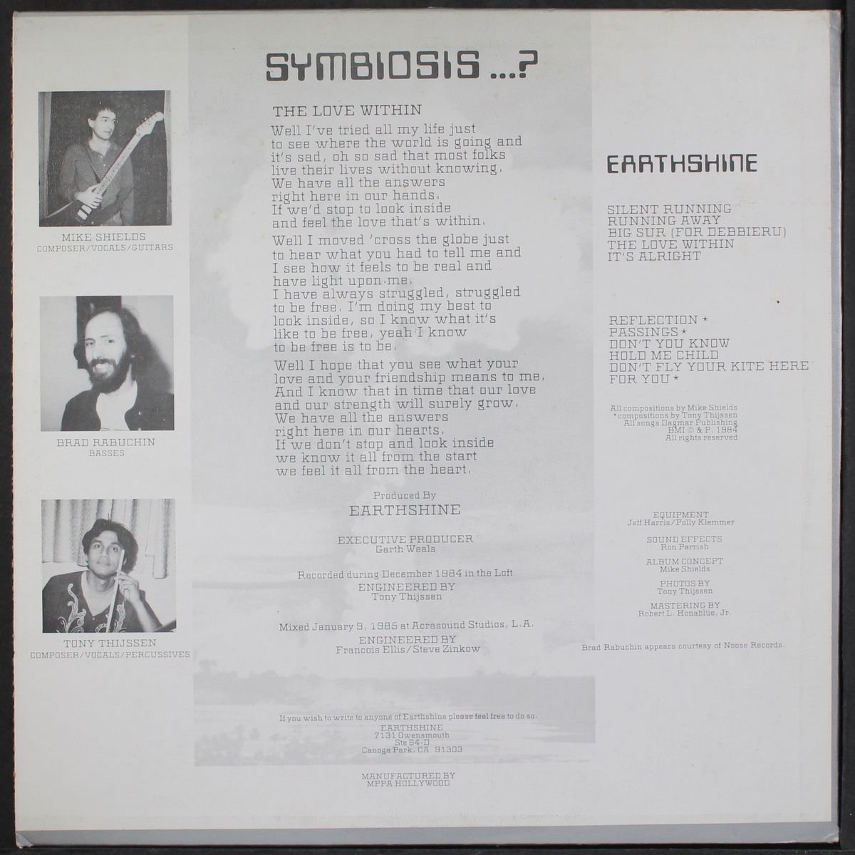 symbiosis by EARTHSHINE