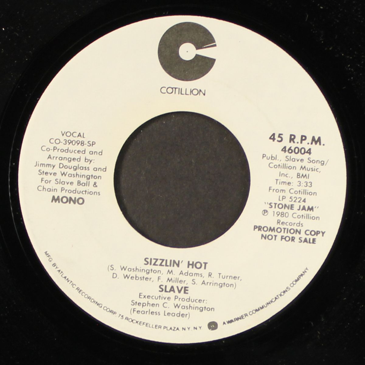 sizzlin' hot / mono by SLAVE