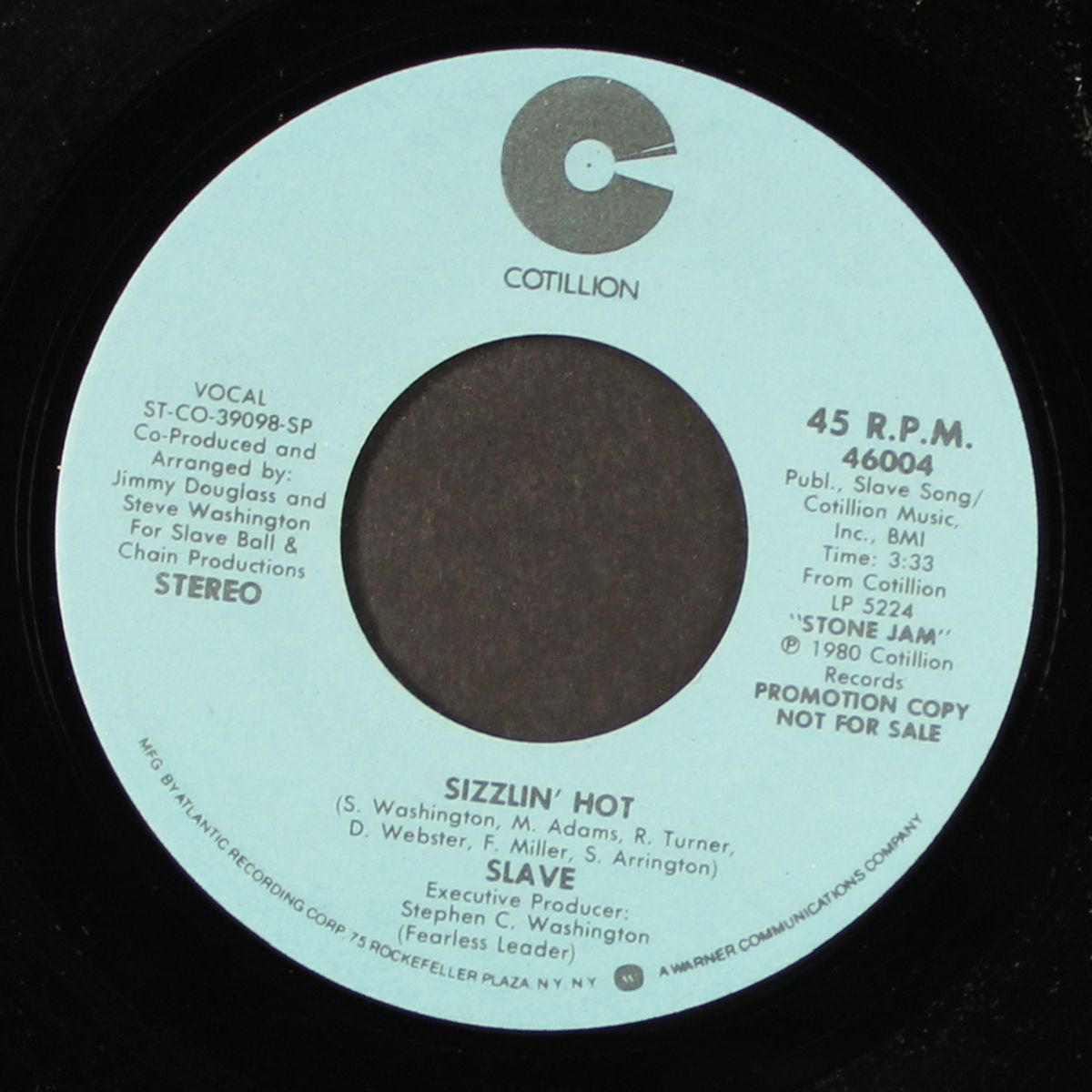 sizzlin' hot / mono by SLAVE
